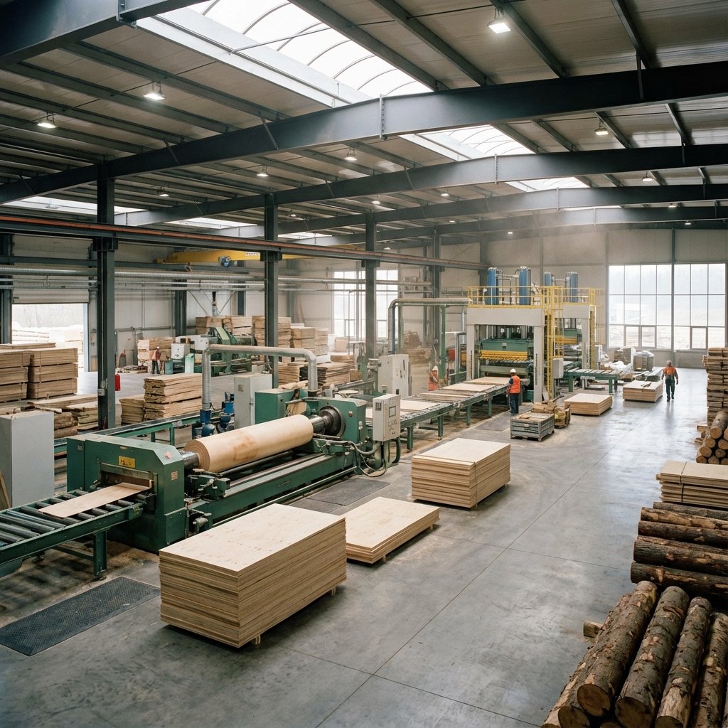 Kunjungan Industri ke Pabrik Kayu Lapis Terbesar di Surabaya